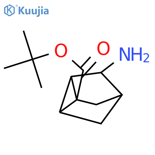 tert-butyl 3-aminotricyclo2.2.1.0,2,6heptane-1-carboxylate structure