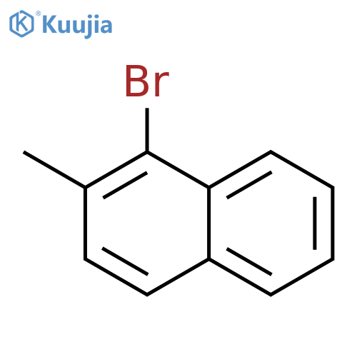 1-Bromo-2-methylnaphthalene structure