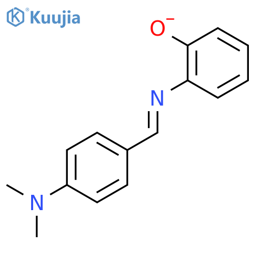 Benzenamine,N,N-dimethyl-4-[(oxidophenylimino)methyl]- structure