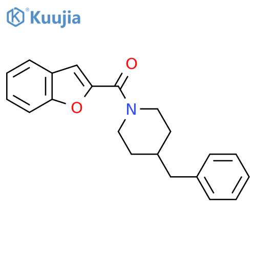 1-(1-Benzofuran-2-carbonyl)-4-benzylpiperidine structure