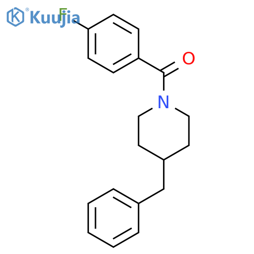 Piperidine, 1-(4-fluorobenzoyl)-4-(phenylmethyl)- structure