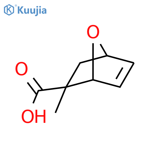 7-Oxabicyclo[2.2.1]hept-5-ene-2-carboxylicacid, 2-methyl- structure