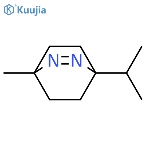 2,3-Diazabicyclo[2.2.2]oct-2-ene,1-methyl-4-(1-methylethyl)- structure