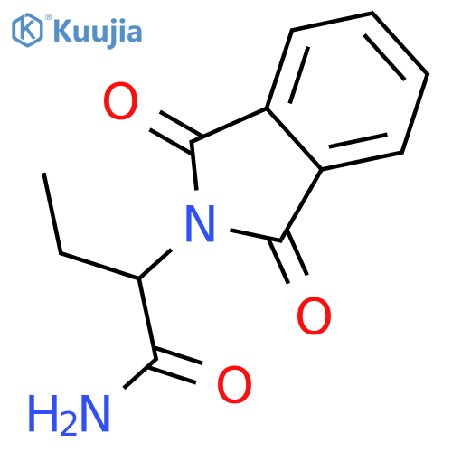 2H-Isoindole-2-acetamide,a-ethyl-1,3-dihydro-1,3-dioxo- structure