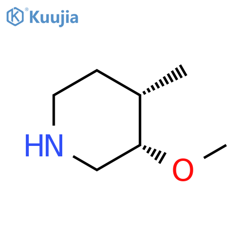 (3S,4S)-3-Methoxy-4-methyl-piperidine structure