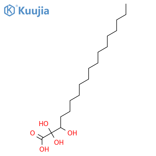 Octadecanoic acid,trihydroxy- (7CI,8CI,9CI) structure
