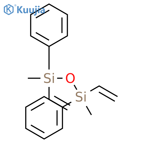 1,3-Dimethyl-1,3-diphenyl-1,3-divinyldisiloxane structure