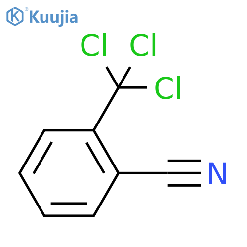 Benzonitrile,2-(trichloromethyl)- structure