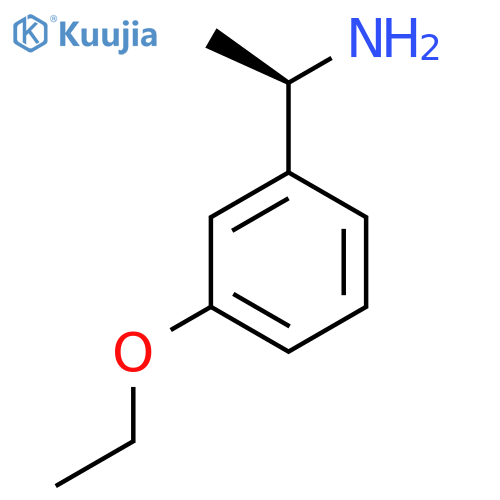 (1R)-1-(3-ethoxyphenyl)ethan-1-amine structure