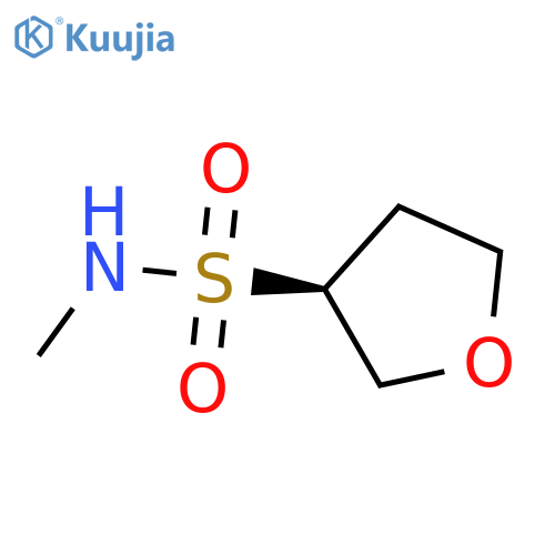 (3S)-N-methyloxolane-3-sulfonamide structure