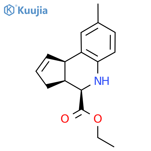 rac-ethyl (3aR,4S,9bS)-8-methyl-3H,3aH,4H,5H,9bH-cyclopentacquinoline-4-carboxylate structure