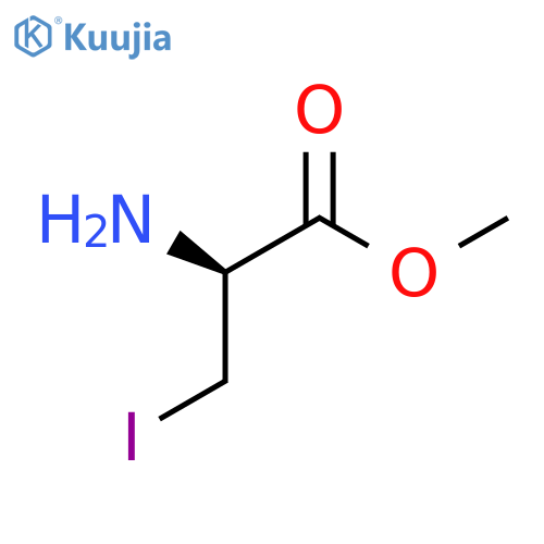 methyl (2S)-2-amino-3-iodopropanoate structure