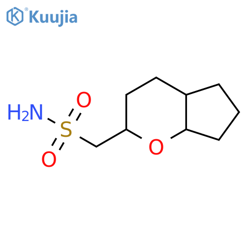 {octahydrocyclopentabpyran-2-yl}methanesulfonamide structure
