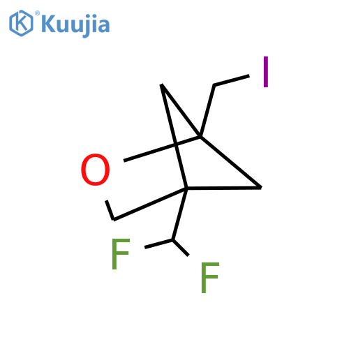 4-(difluoromethyl)-1-(iodomethyl)-2-oxabicyclo2.1.1hexane structure