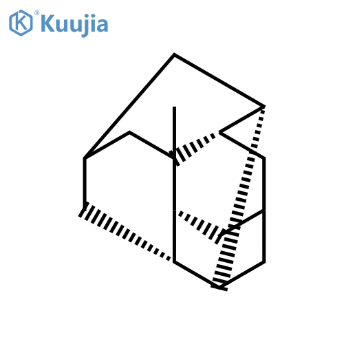 3,5,1,7-[1,2,3,4]Butanetetraylnaphthalene,decahydro-1-methyl- structure