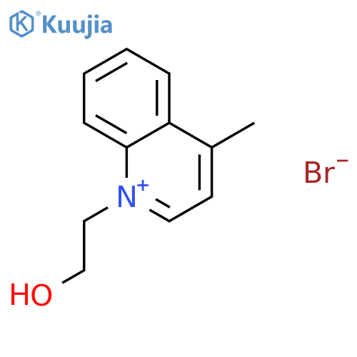 1-(2-Hydroxyethyl)lepidinium Bromide structure