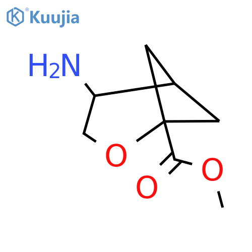 methyl 4-amino-2-oxabicyclo3.1.1heptane-1-carboxylate structure