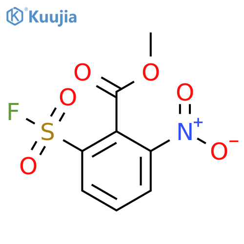 Methyl 2-(fluorosulfonyl)-6-nitrobenzoate structure