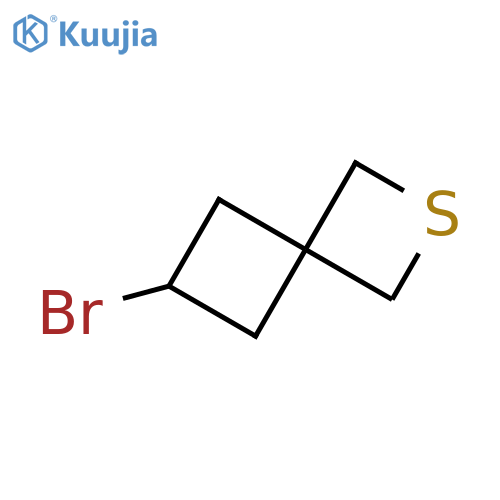 6-bromo-2-thiaspiro3.3heptane structure