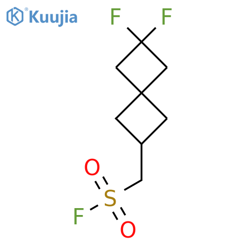 {6,6-Difluorospiro[3.3]heptan-2-yl}methanesulfonyl fluoride structure