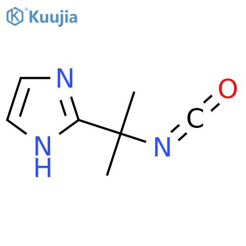 2-(2-isocyanatopropan-2-yl)-1H-imidazole structure