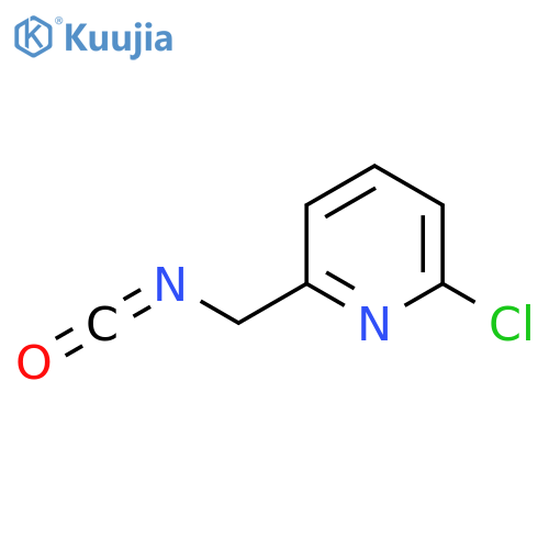 2-chloro-6-(isocyanatomethyl)pyridine structure