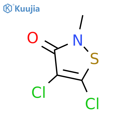 4,5-Dichloro-2-methylisothiazol-3-one structure