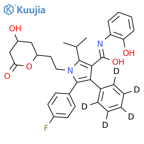 2-Hydroxy Atorvastatin Lactone-d5 structure