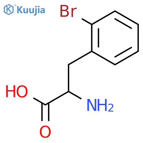 D-2-Bromophenylalanine structure