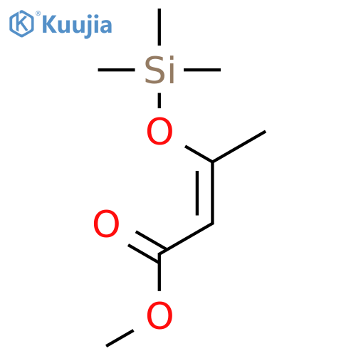Methyl 3-(Trimethylsilyloxy)crotonate (cis- and trans- mixture) structure