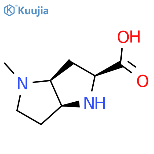 rac-(2R,3aR,6aR)-4-methyl-octahydropyrrolo3,2-bpyrrole-2-carboxylic acid structure