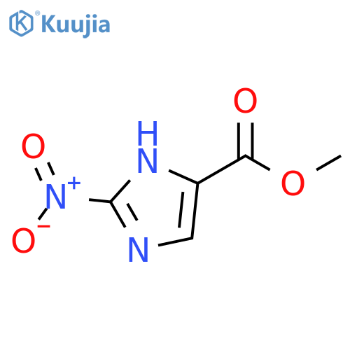 methyl 2-nitro-1H-imidazole-5-carboxylate structure
