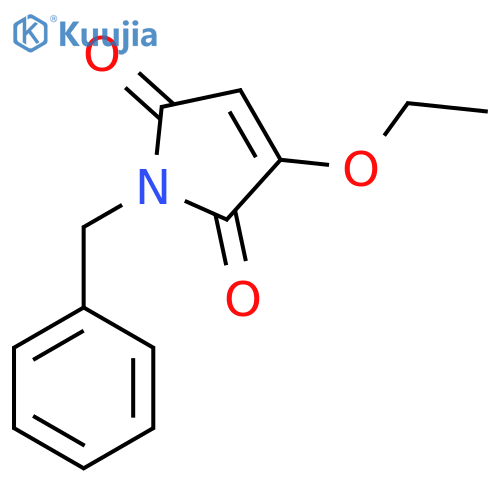 1-benzyl-3-ethoxy-2,5-dihydro-1H-pyrrole-2,5-dione structure