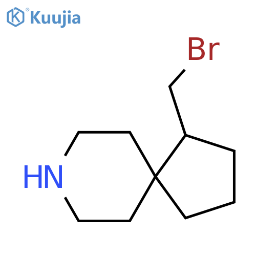 1-(bromomethyl)-8-azaspiro4.5decane structure