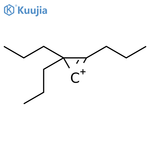 Cyclopropenylium, tripropyl- structure