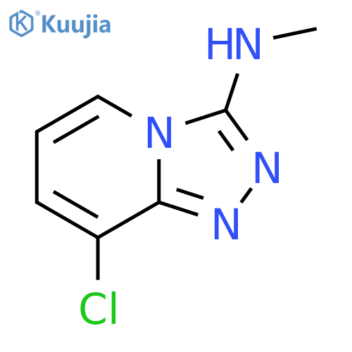 8-chloro-N-methyl-1,2,4triazolo4,3-apyridin-3-amine structure