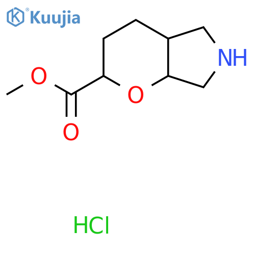methyl octahydropyrano2,3-cpyrrole-2-carboxylate hydrochloride structure