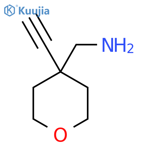 1-(4-Ethynyloxan-4-yl)methanamine structure