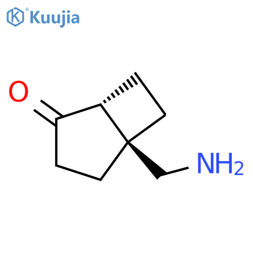 rac-(1R,5S)-5-(aminomethyl)bicyclo3.2.0heptan-2-one structure