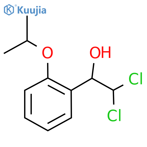 2,2-Dichloro-1-(2-isopropoxyphenyl)ethanol structure