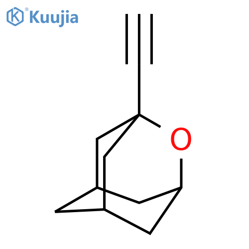 1-ethynyl-2-oxatricyclo[3.3.1.1,3,7]decane structure