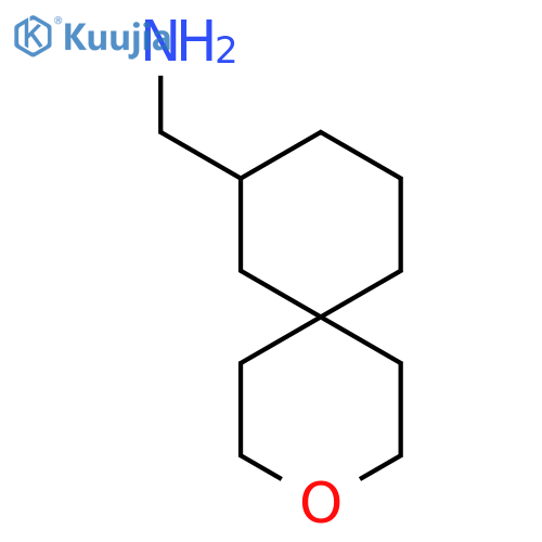 1-{3-Oxaspiro[5.5]undecan-8-yl}methanamine structure