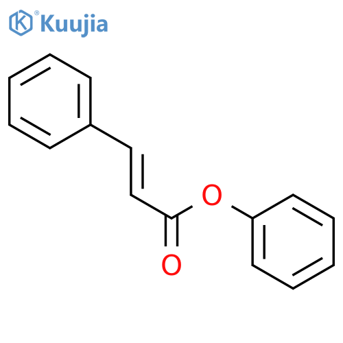 2-propenoic acid, 3-phenyl-, phenyl ester structure
