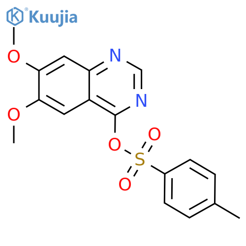 6,7-Dimethoxyquinazolin-4-yl 4-methylbenzene-1-sulfonate structure
