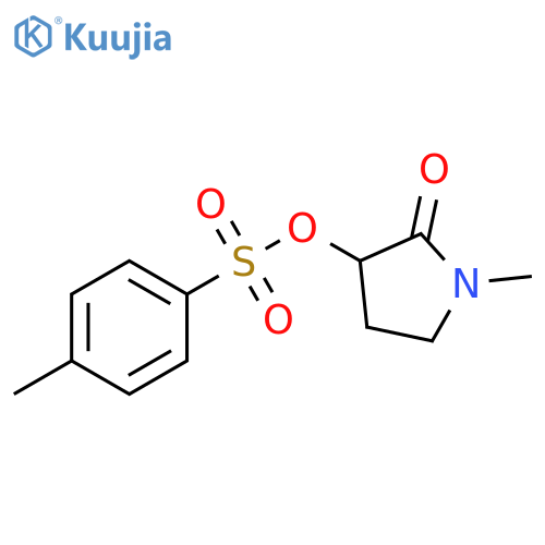 1-Methyl-2-oxopyrrolidin-3-yl 4-methylbenzene-1-sulfonate structure