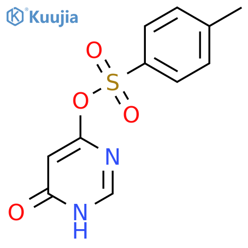 6-Oxo-1,6-dihydropyrimidin-4-yl 4-methylbenzene-1-sulfonate structure