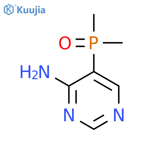5-(Dimethylphosphoryl)pyrimidin-4-amine structure
