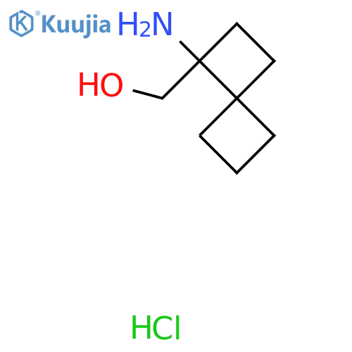 {1-Aminospiro[3.3]heptan-1-yl}methanol hydrochloride structure
