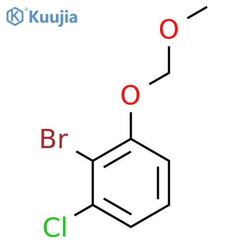 2-Bromo-1-chloro-3-(methoxymethoxy)benzene structure