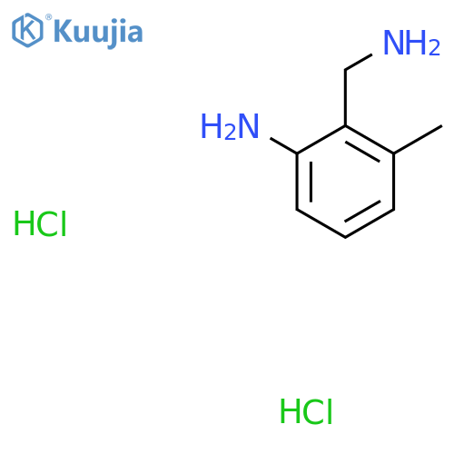 2-(Aminomethyl)-3-methylaniline dihydrochloride structure